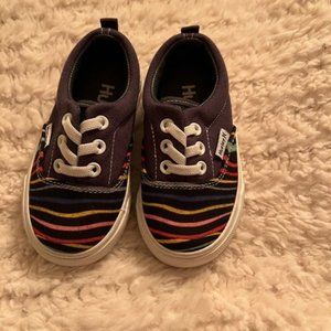 Boys Rainbow Slider Sneakers Shoes size 7